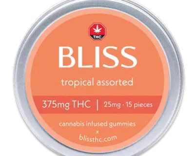 Bliss tropical assorted 375mg