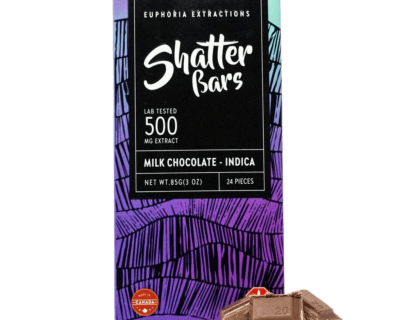 500MG EUPHORIA EXTRACTIONS - SHATTER BARS (INDICA)