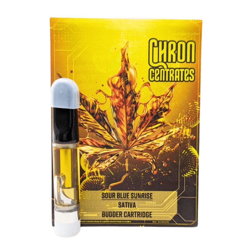 sour blue Chron Centrates - Budder Cartridge
