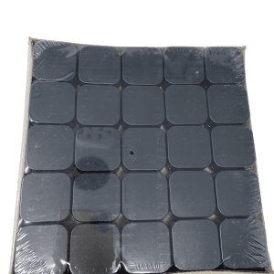 9ml Black Cube Glass Jars - Image 3