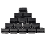 9ml black cube glass