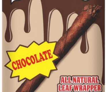 Chocolate backwoods cigars. 5 per pack.