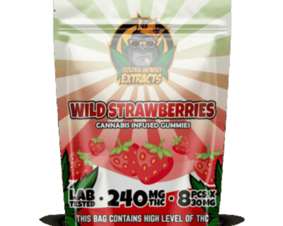 240MG GOLDEN MONKEY EXTRACTS - WILD STRAWBERRIES - Image 1