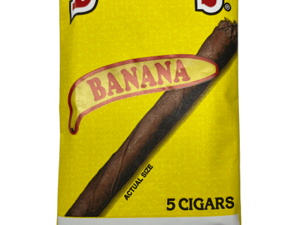 5 pack of Banana-flavoured Backwood cigars