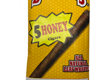 5 pack Honey-flavoured Backwood cigars