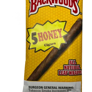 5 pack Honey-flavoured Backwood cigars