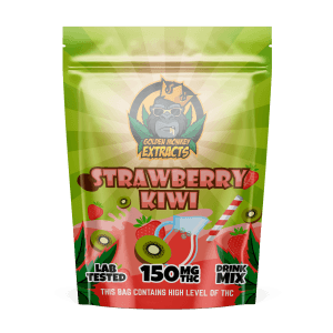 150MG GOLDEN MONKEY EXTRACTS - STRAWBERRY KIWI - DRINK MIX - Image 1