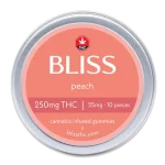 BLISS PEACH GUMMIES 250mg