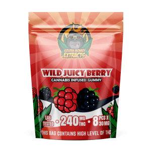 240MG GOLDEN MONKEY EXTRACTS - WILD JUICY BERRY GUMMIES - Image 1
