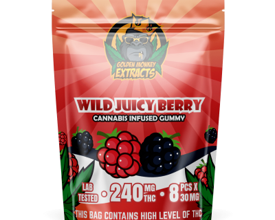 240MG GOLDEN MONKEY EXTRACTS - WILD JUICY BERRY GUMMIES - Image 1