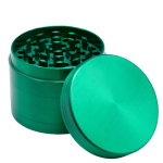 Green Aluminium Four Stage 63mm Grinder