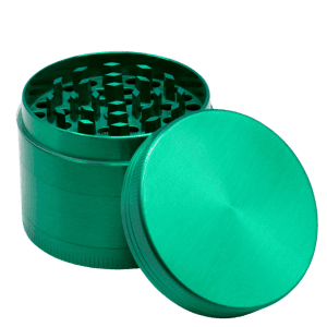 Green Aluminium Four Stage 63mm Grinder