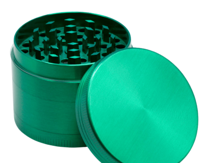 Green Aluminium Four Stage 63mm Grinder