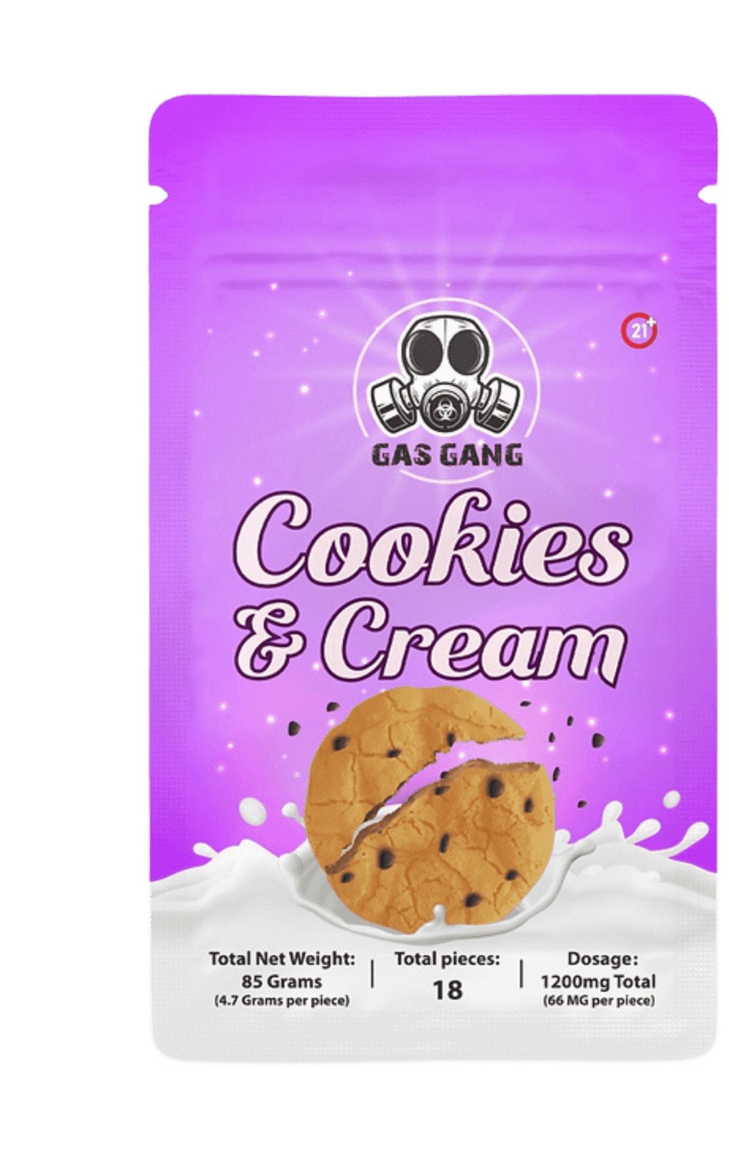 1200mg cookies & Cream