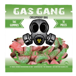 Gas Gang Watermelon THC Gummies with 1000mg