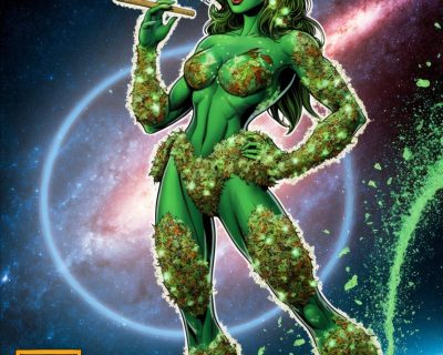 TRICHOME QUEEN POSTER