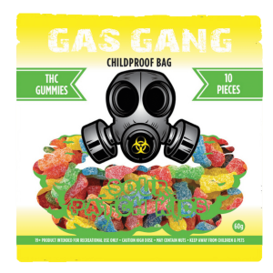 Gas Gang Sour Patch Kids THC Gummies with 1000mg