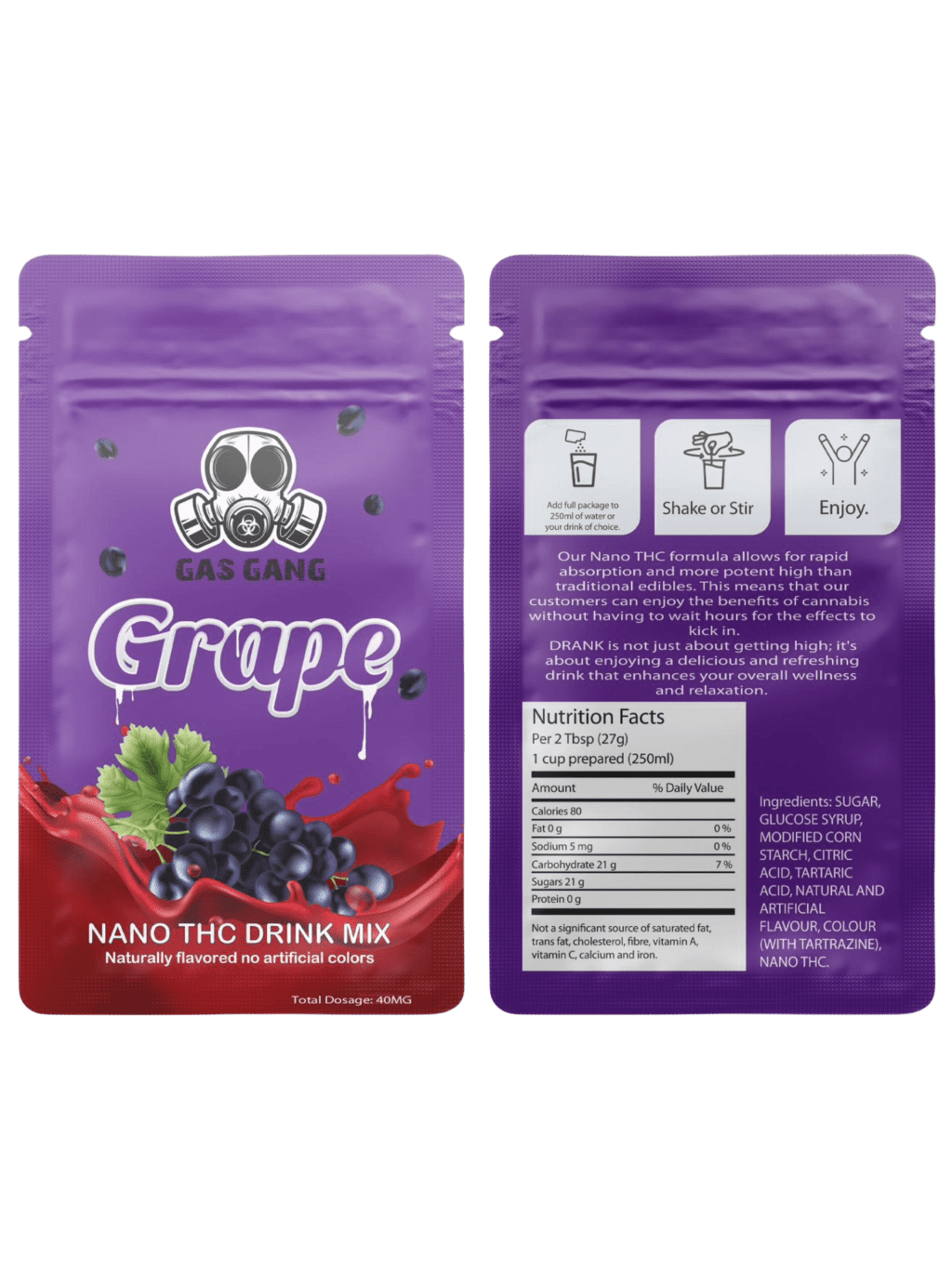 GRAPE THC NANO GRAPE DRINK