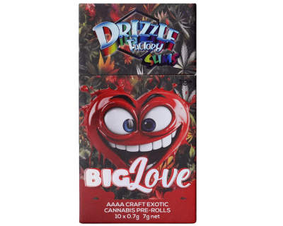 DRIZZLE FACTORY PRE-ROLLS | AAAA CRAFT 10-PACK (7G) - Image 1
