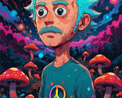 Rick's Mushroom Odyssey POSTER