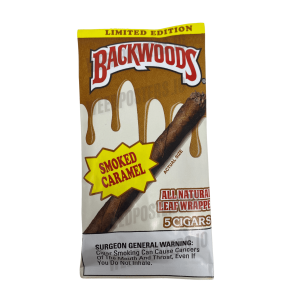 Backwoods cigar 1 pack of Smoked Caramel