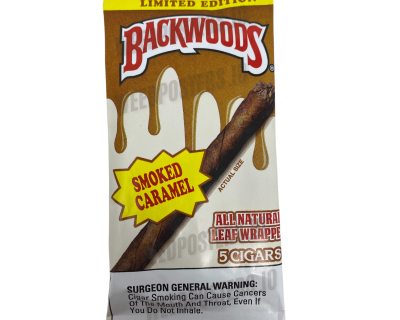 Backwoods cigar 1 pack of Smoked Caramel