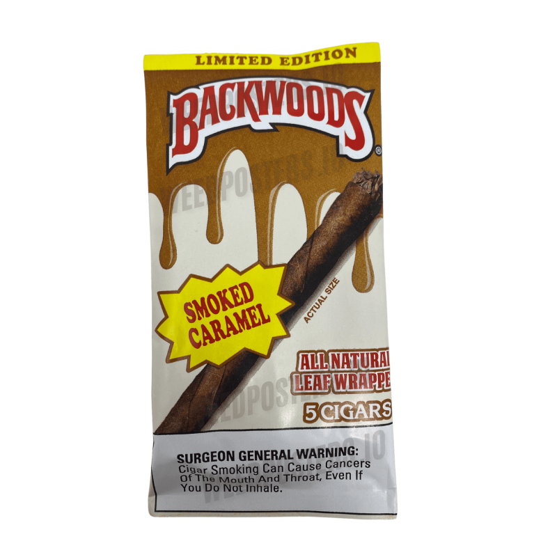 Backwoods cigar 1 pack of Smoked Caramel