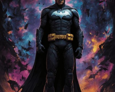 CAPED CRUSADER POSTER