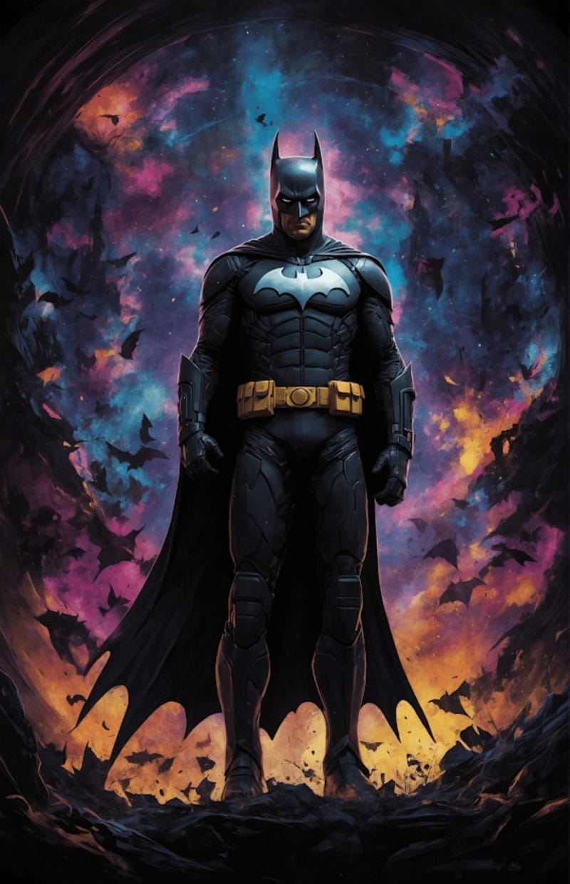 batman CAPED CRUSADER POSTER