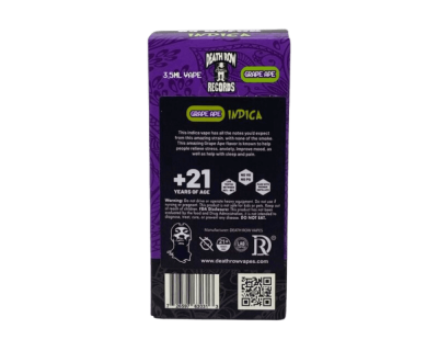 DEATH ROW RECORDS (THC VAPE PEN) - GRAPE APE - Image 2