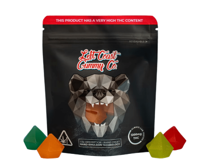LEFT COAST GUMMIES THC 1200mg