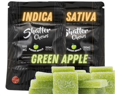 1000MG - GREEN APPLE CHEWS