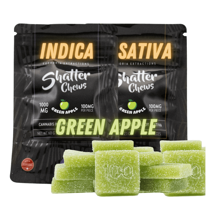 1000MG - GREEN APPLE CHEWS