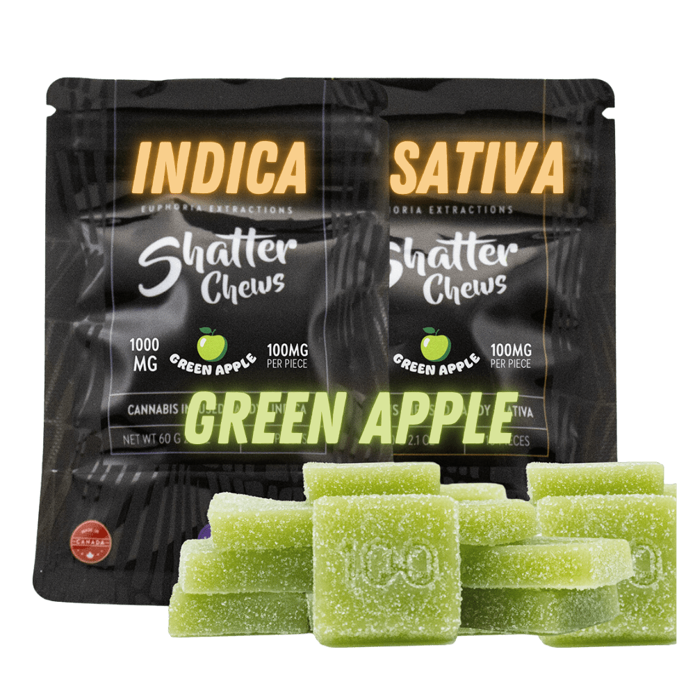 1000MG - GREEN APPLE CHEWS