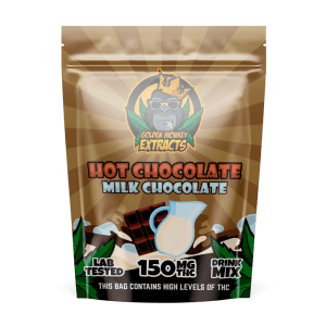 150MG GOLDEN MONKEY EXTRACTS - HOT CHOCOLATE - MILK CHOCOLATE - Image 1