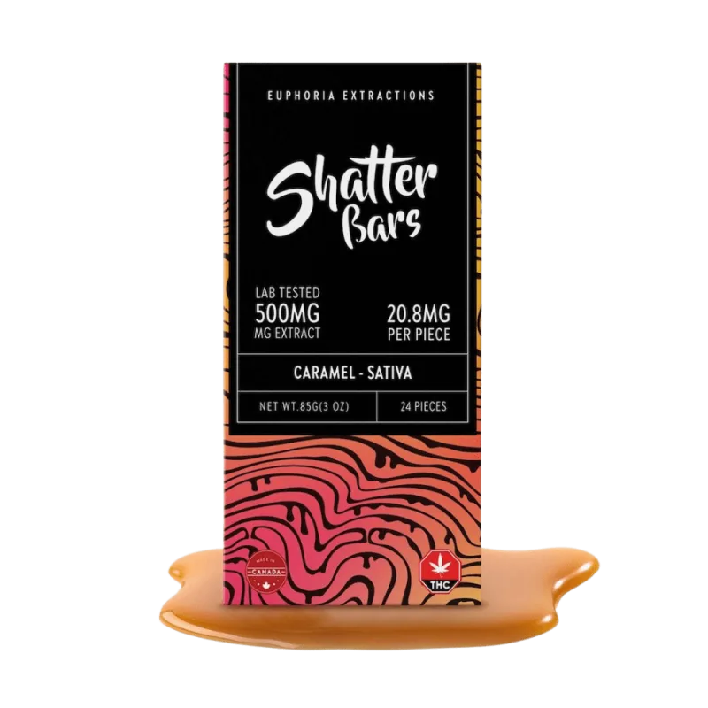 EUPHORIA caramel SHATTER BARS