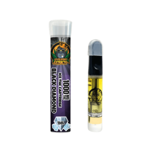 1000MG GOLDEN MONKEY EXTRACTS - ICED THC CARTRIDGE - BLACK DIAMOND - Image 1