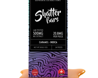 INDICA caramel SHATTER BAR