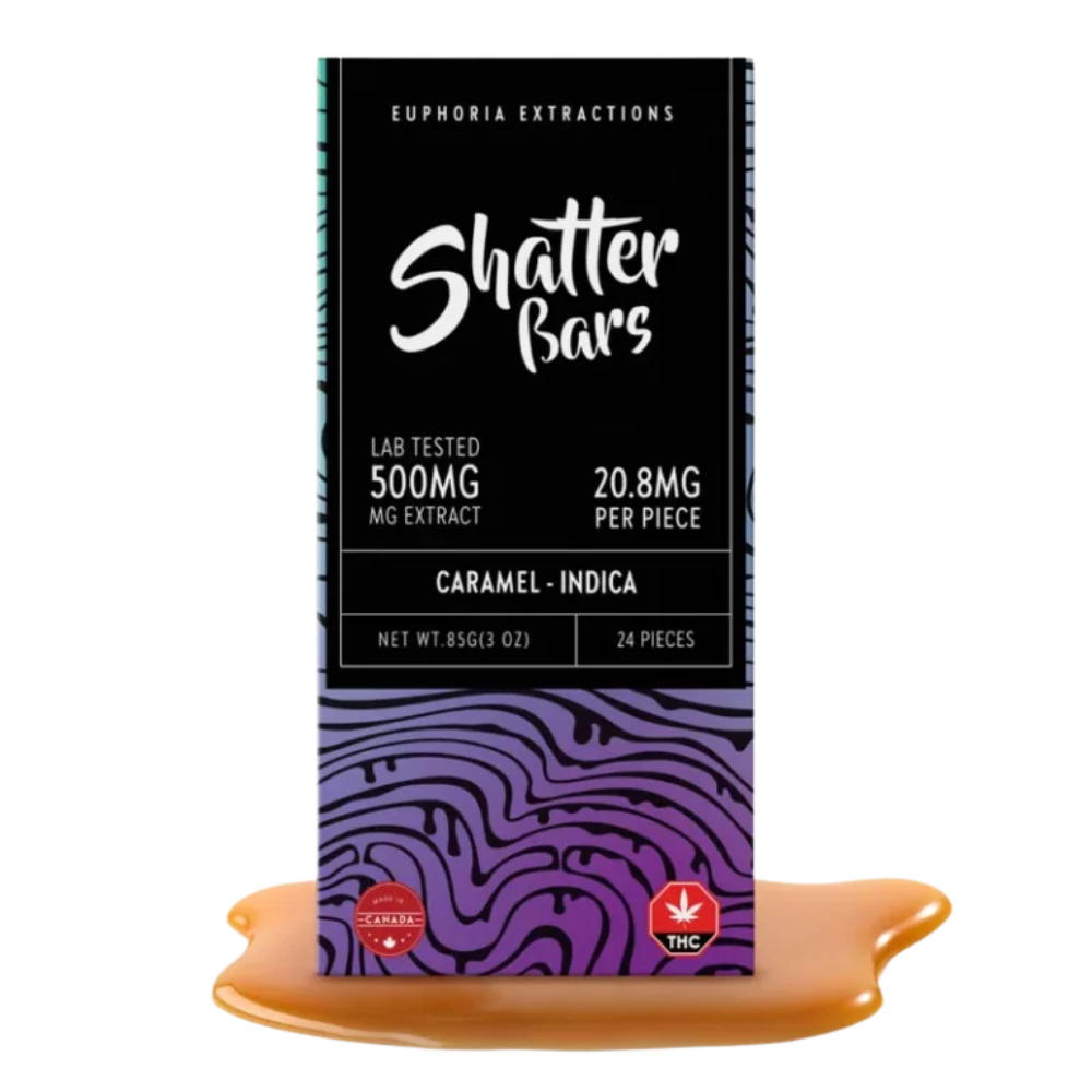 INDICA caramel SHATTER BAR