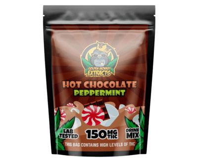 150MG GOLDEN MONKEY EXTRACTS - HOT CHOCOLATE - PEPPERMINT - Image 1