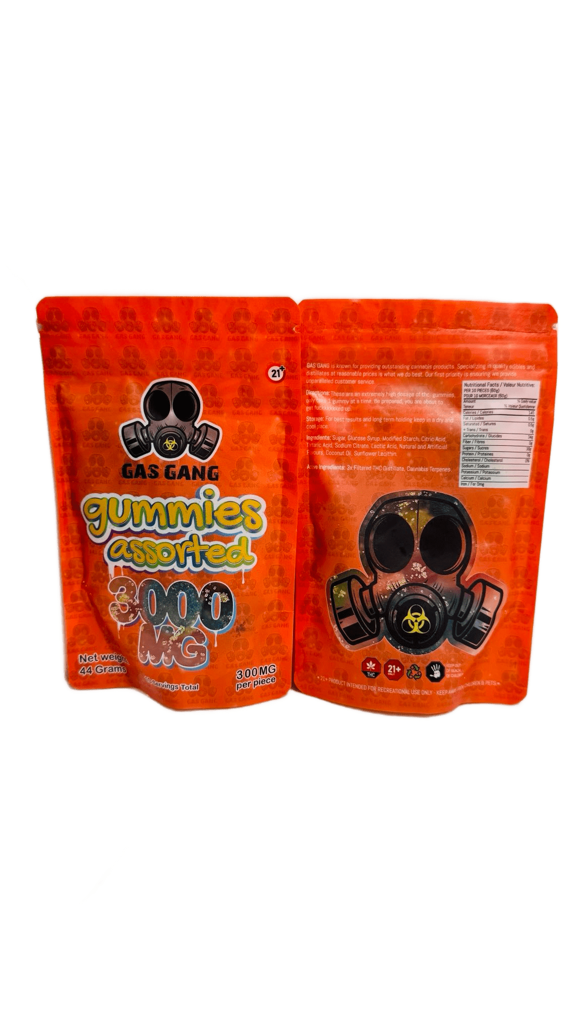 3000MG THC - GAS GANG GUMMIES