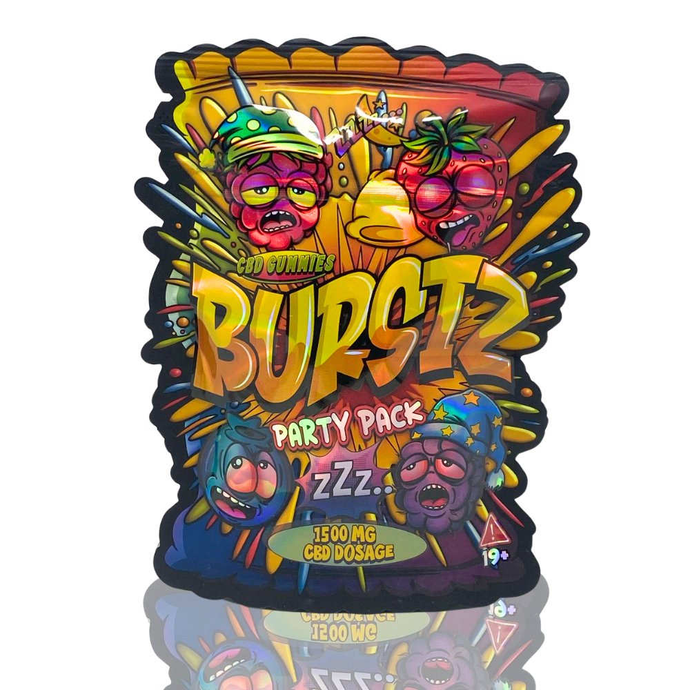 1500MG BURSTZ GUMMIES CBD - PARTY PACK