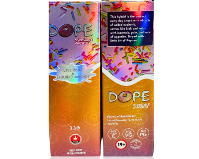 1.1G DOPE DISPOSABLE PENS LIVE RESIN X LIQUID DIAMONDS