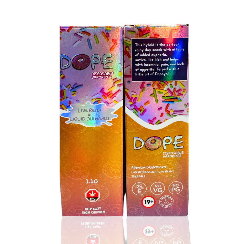 1.1G DOPE DISPOSABLE PENS LIVE RESIN X LIQUID DIAMONDS