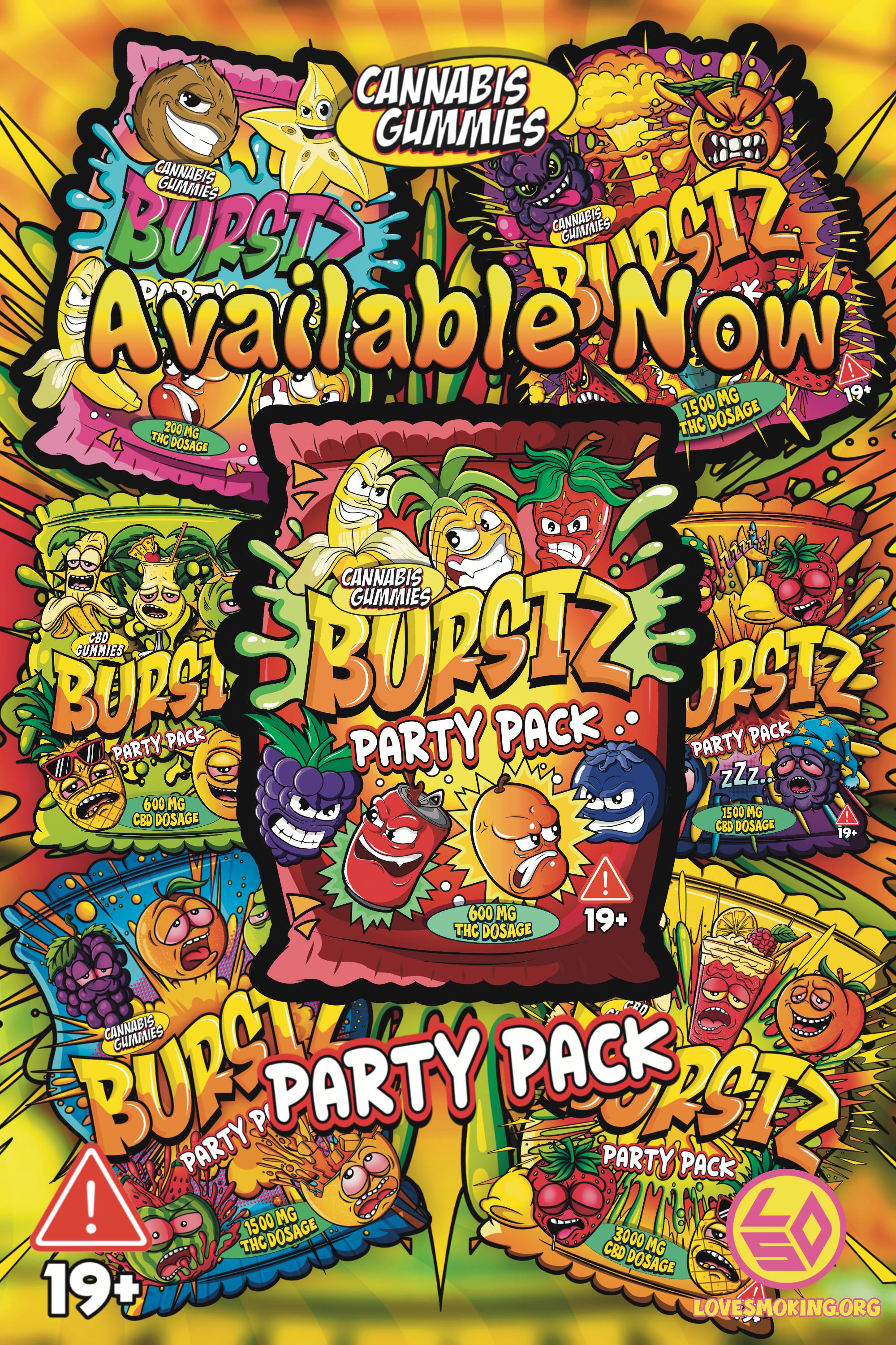 Burstz poster art
