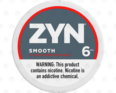 ZYN SMOOTH 6MG NICOTINE POUCHES