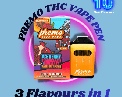 3G PREMO THC VAPE PEN - LIQUID DIAMONDS - Image 1