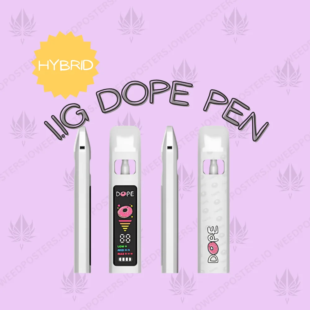 Photographie source: DOPE DISPOSABLE VAPE PENS