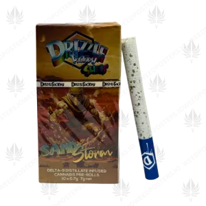 DRIZZLE FACTORY - D9 DISTILLATE INFUSED PRE-ROLLS - Image 8