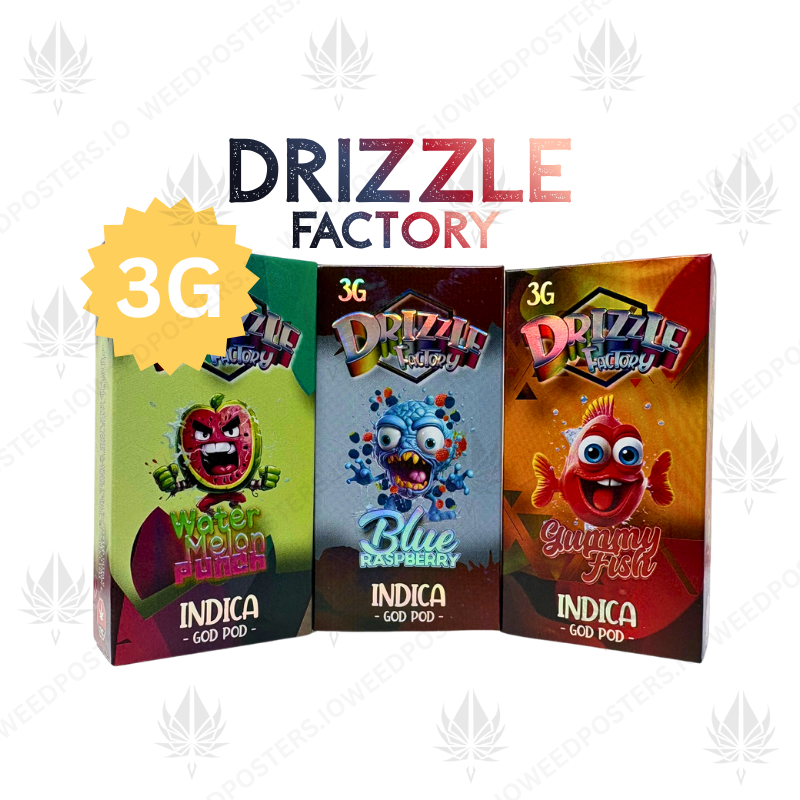 3G-Drizzle God Pod Indica